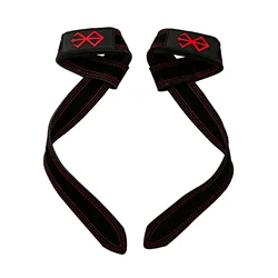 Berserk Anime Weightlifting Straps for Men, Padded Lifting Straps, Gym Power Workouts, Deadlift Straps