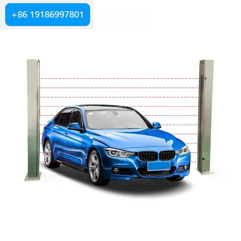Vehicle Car Separator ETC Accessories Car Detection Sensor Infrared Intelligent Car Parking Light Curtain Vehicle Accessory
