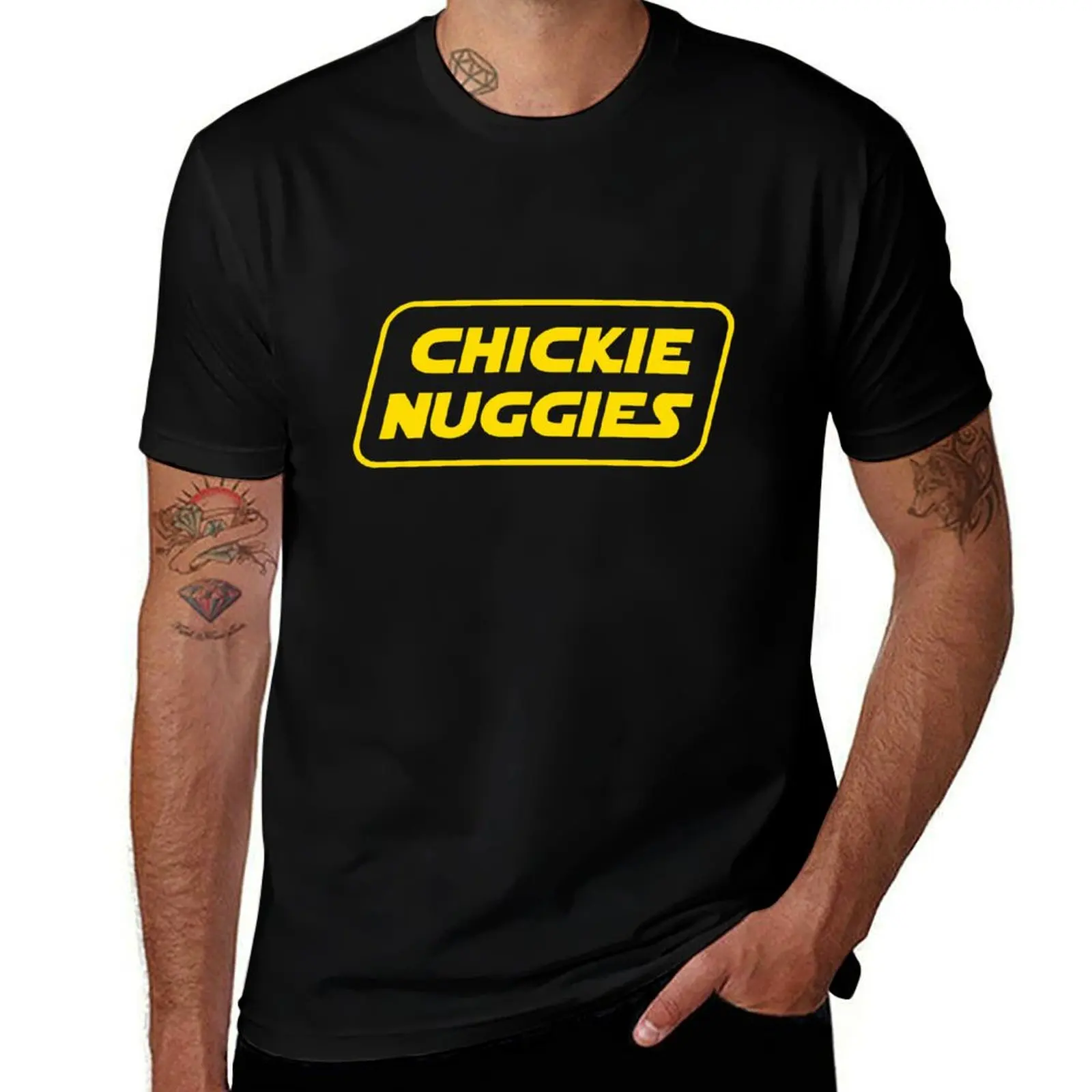 Double Value Sticker Pack - Chickie Nuggies T-Shirt Comfortable Daily Wear Tee T-Shirt