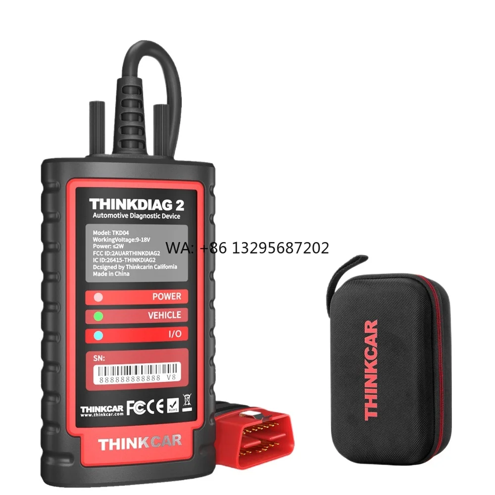 

Thinkcar THINKDIAG 2 CANFD Protocol New Thinkdiag Full System ECU Coding 16 Reset OBD2 Scanner Professional Diagnostic Tool