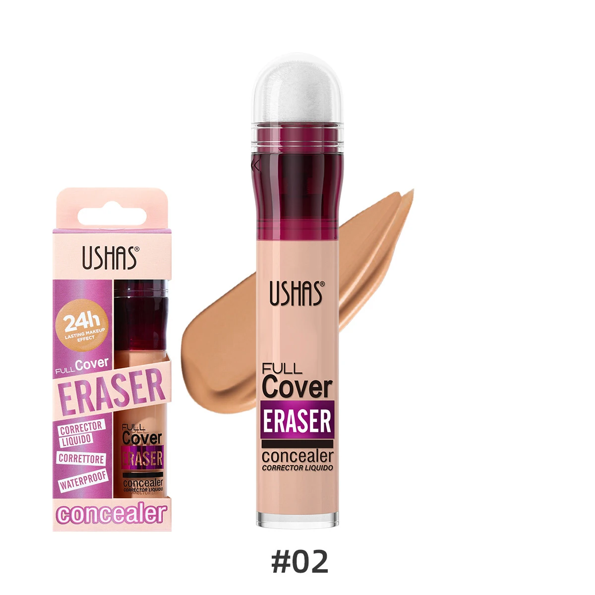 12 色オールインワン パレットウォータープルーフ ファンデーションコンシーラースポンジ ヘッドメイクアップ ホールディング ワンド