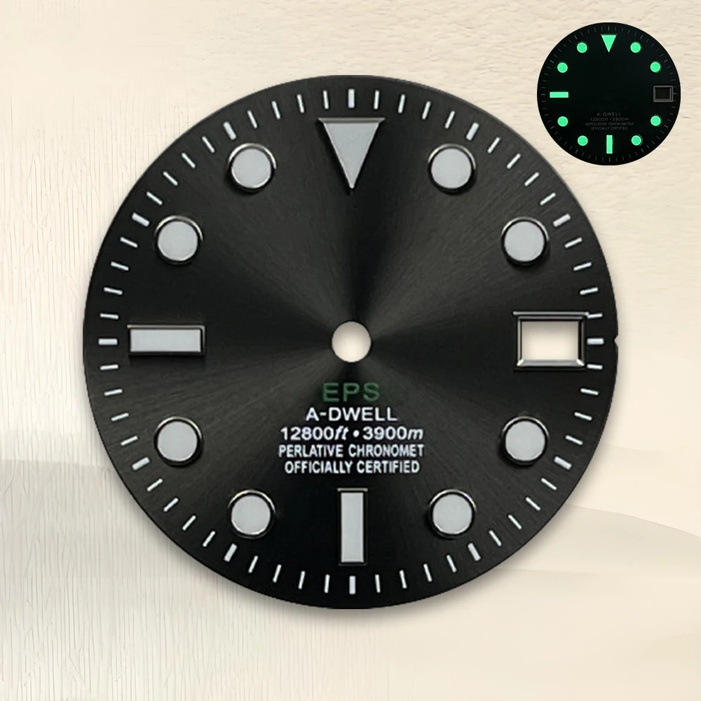 nh35Dial 28.5mm S Logo Dial Suitable For High Quality NH35 Japan Automatic Movement ModificationAccessories