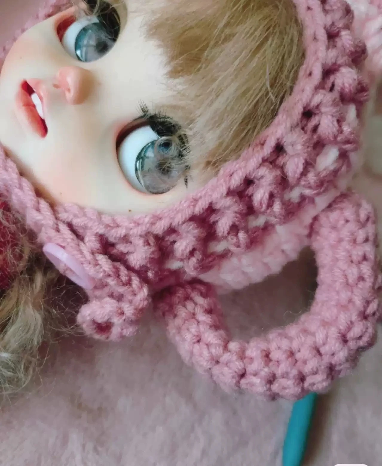 Sombrero de tetera hecho a mano, sombrero de punto Blythe ob24 ob22 ob11 Azone Licca ICY JerryB 1/6 Bjd, accesorios para muñecas