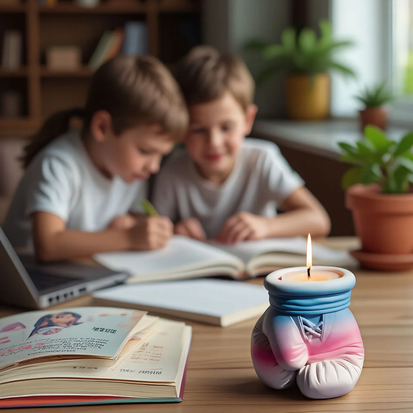 DIY Epoxy Mold Creative Aromatherapy Candle Cup Vase Storage Silicone Boxing Gloves Gypsum Cup Making Mould