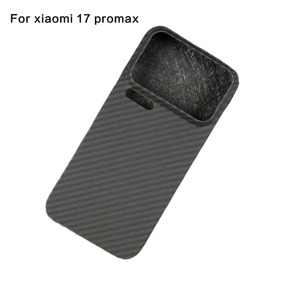 Magnetic Ultra-thin Hard Shell Fall-proof for xiaomi 17 ﻿For Xiaomi 17pro Max Mobile Phone Aramid Carbon Fiber Protective Case