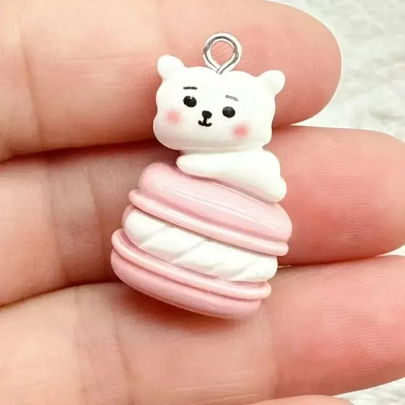 10pcs Mixed Cartoon Resin Charms Tiny Decor Pendants For DIY Handmade Earrings Necklaces Bracelets Phone Craft Supplies