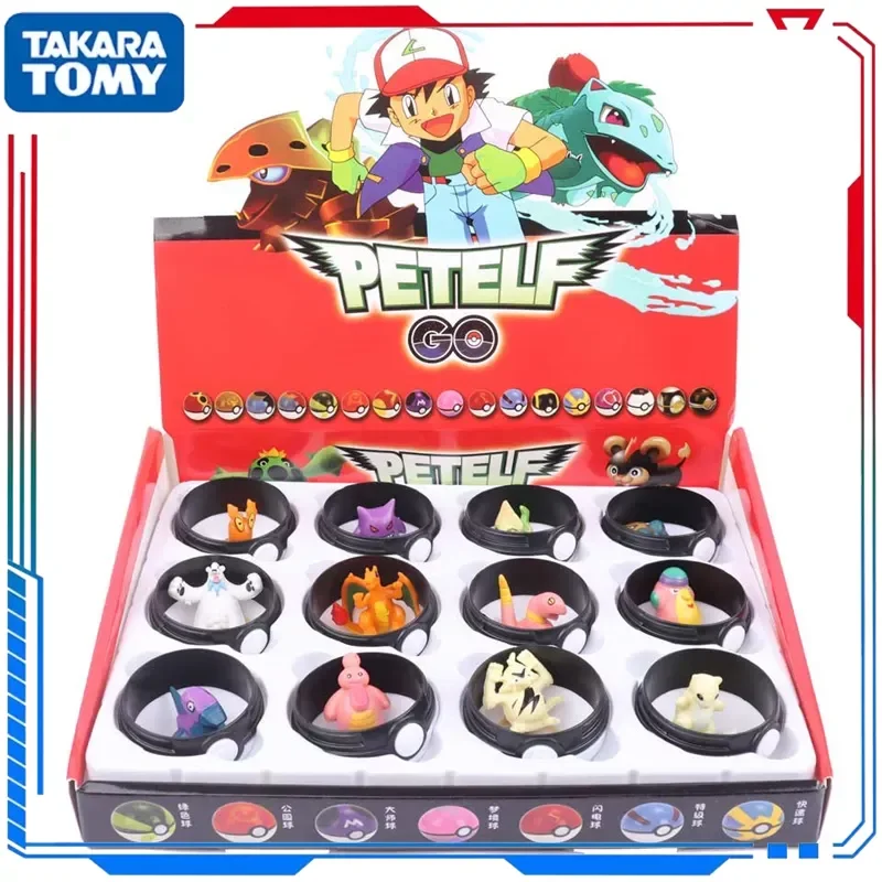 

12Pcs /Set PokeBall Model Anime Figure Pokemon Pikachu Pocket Monster Pet Poké Ball Elf Dolls Kids Gifts Toys Lets Go Eevee