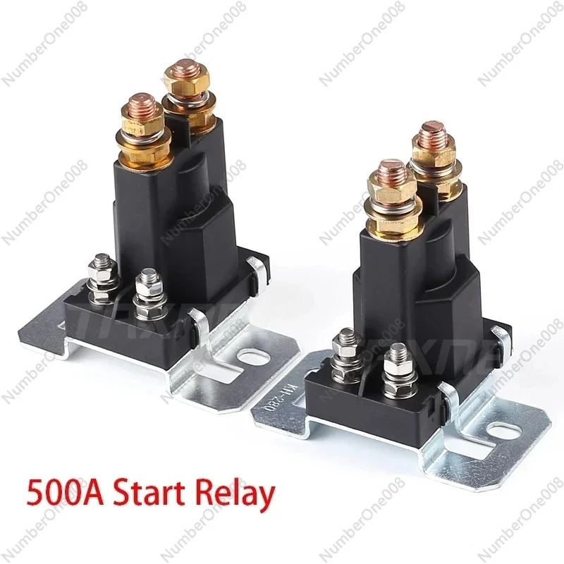 Heavy Current Car Auto Start Relay Contactor  Isolator Off On Control for Multi-battery system Forklift Engineering Automotive