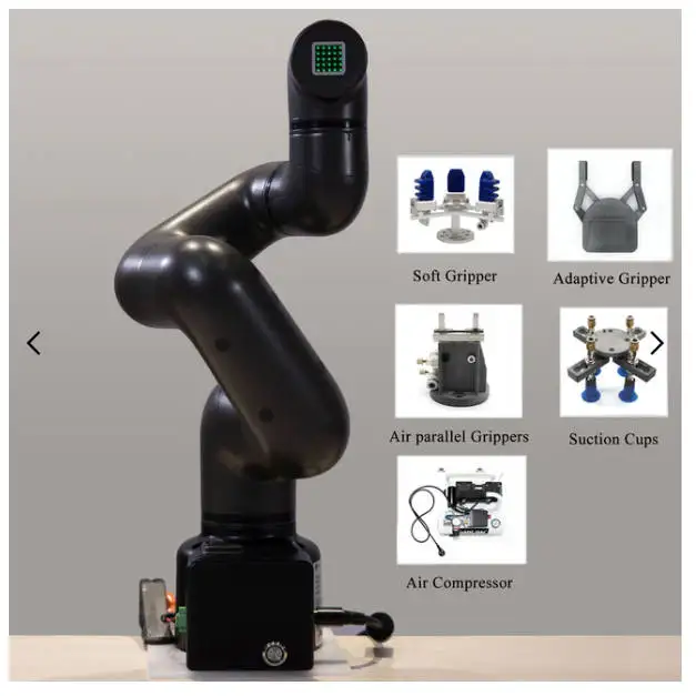 Mycobot pro 320 all-in-one suite 6 dof braço robótico colaborativo