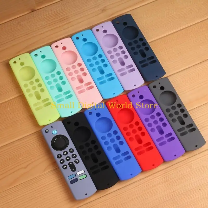 77UB Scratch Resistant Silicone Sleeve for Fire TVStick 4K 2023 Remote Case