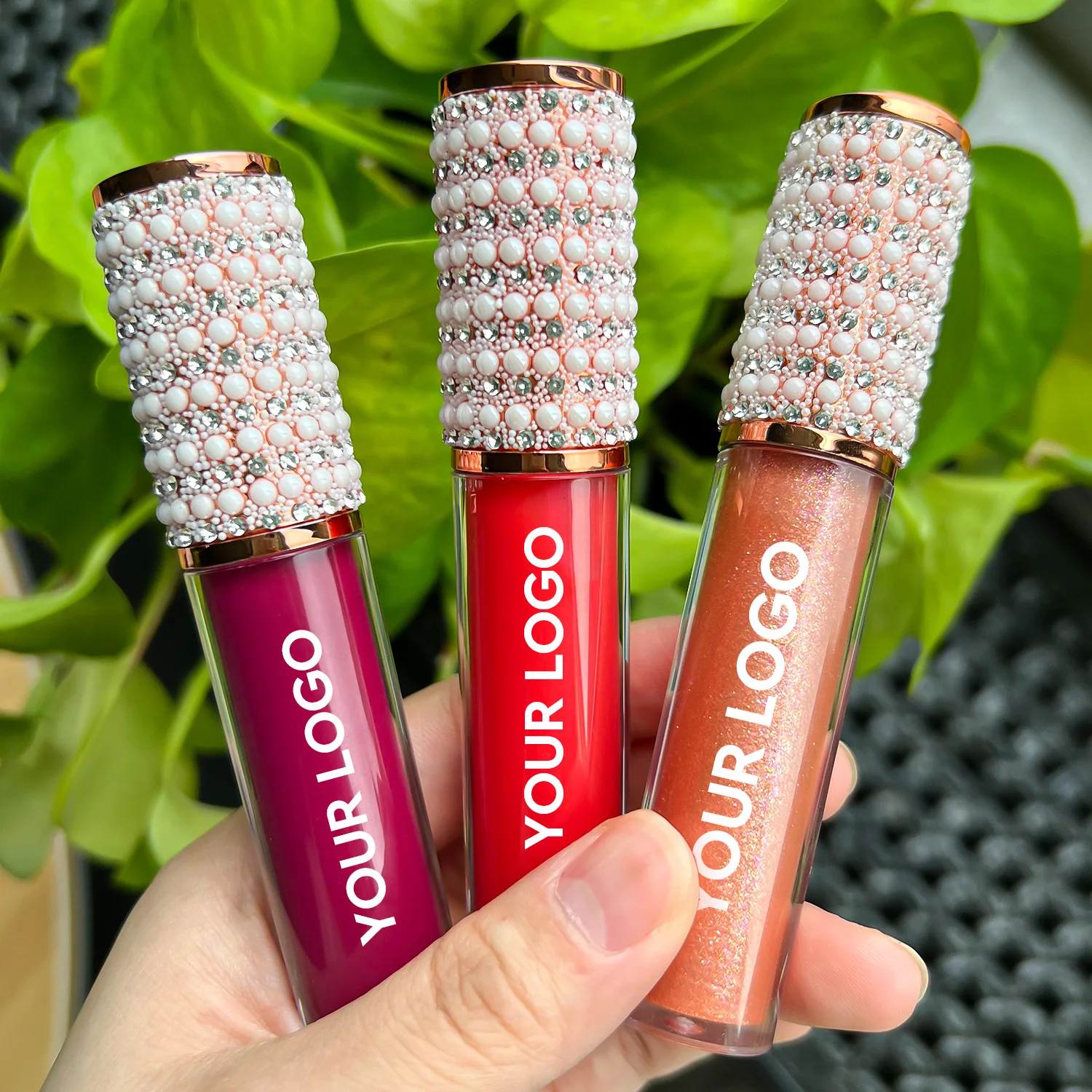 Aangepaste logo matte lipgloss waterdichte duurzame lippenstift niet vervagen sexy naakt rood roze fluwelen vloeibare lippenstift