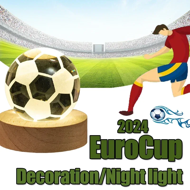 Usb Light Football Lights Gift Ring Night Child Nightlight Kawaii Room Decor Lamp Kids Children Anime Lighting