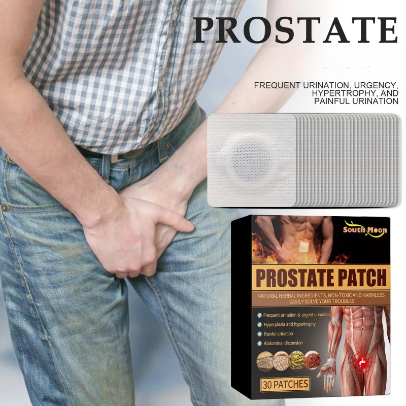 30pcs Prostate Patch Improves Prostate Problems Male Body Care Relieves Prostate Discomfort kidney Prostatic Navel Plaster