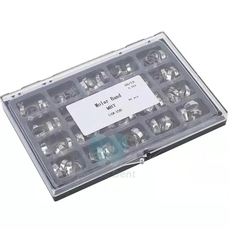 

Dentals orthodontics molars plain bands Molars Band with Tubes Roth/Edgewises/First Molarss Tubes,Orthodontics Dentals Teeth