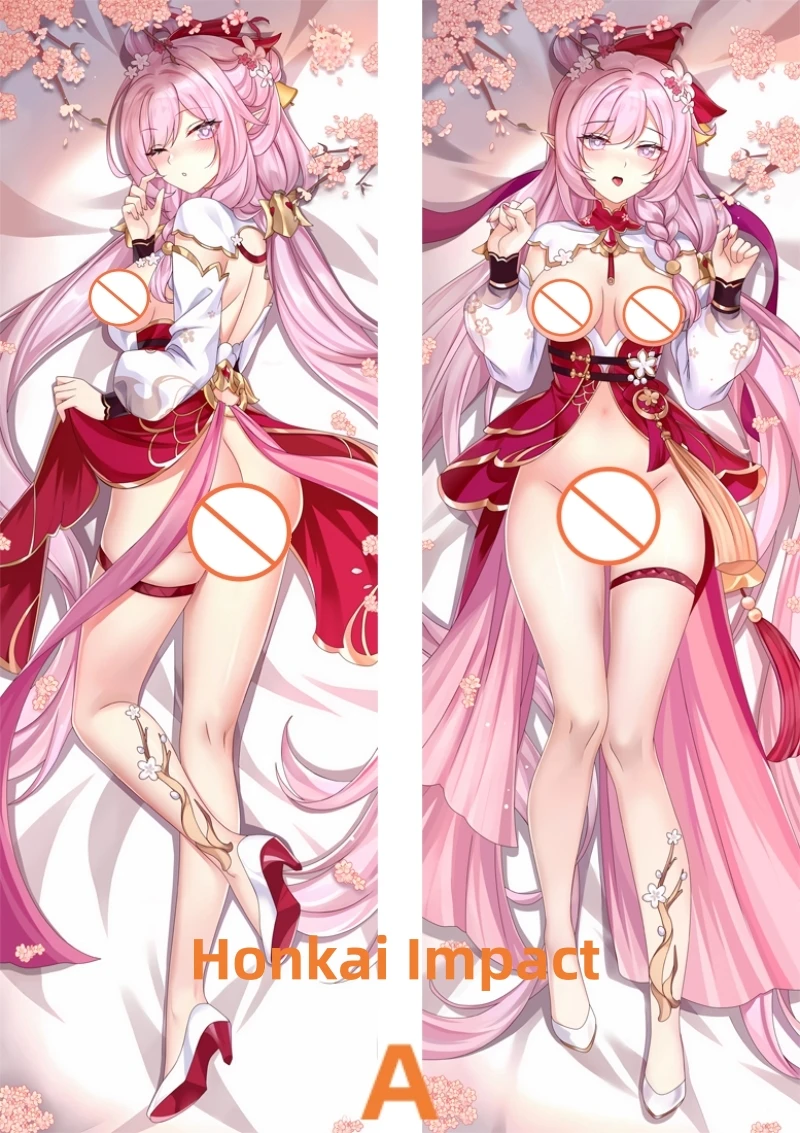 

Dakimakura Anime Pillow Case Honkai Impact Double-sided Print Of Life-size Body Pillowcase Gifts Can be Customized