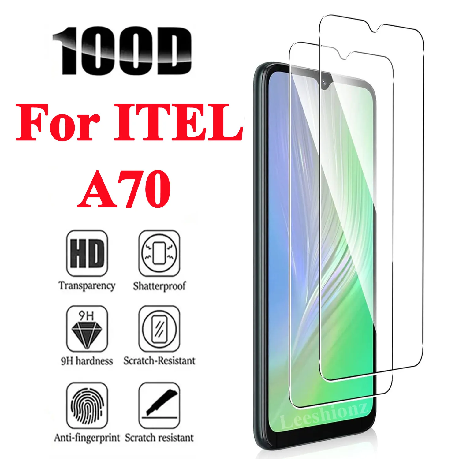 2/4Piece For Itel A70 6.6\