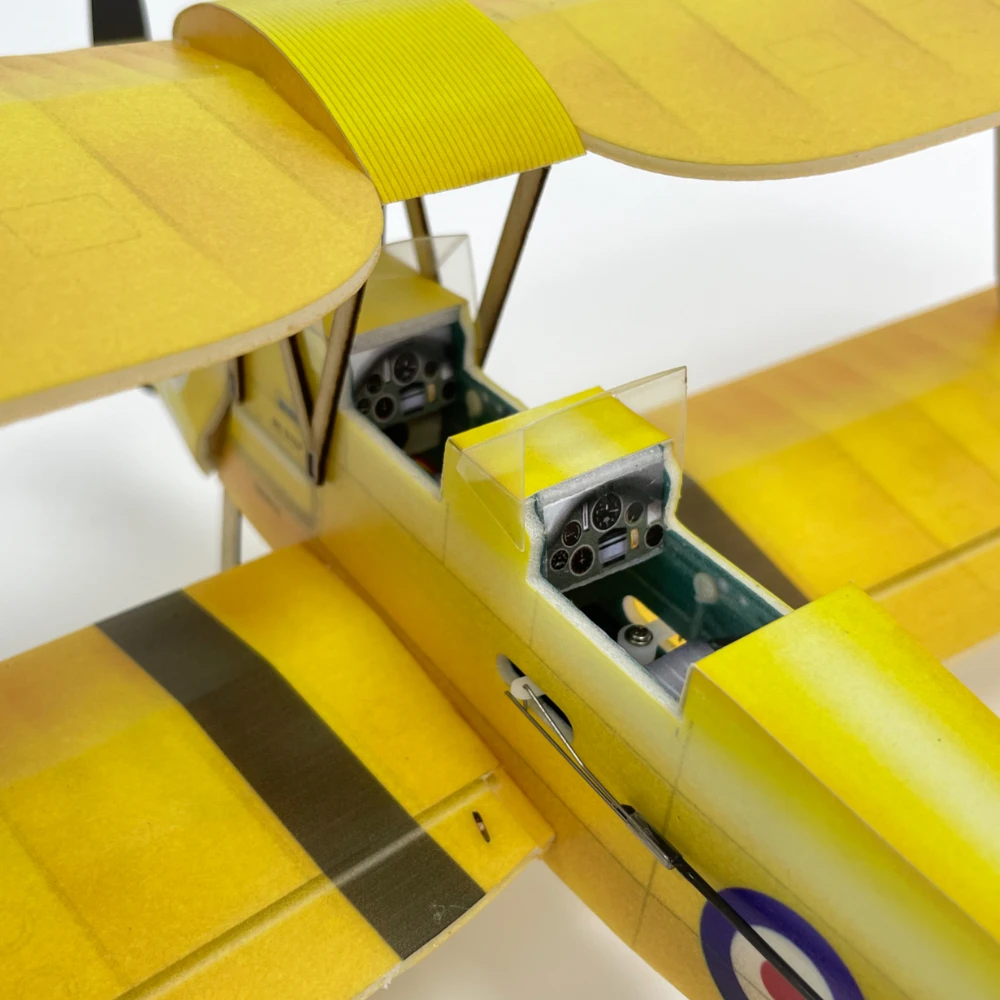 MinimumRC Tigermoth 360mm rozpiętość skrzydeł 4 kanałowy włoski hydrosamolot RC samolot zabawki na zewnątrz dla dzieci prezenty dla dzieci