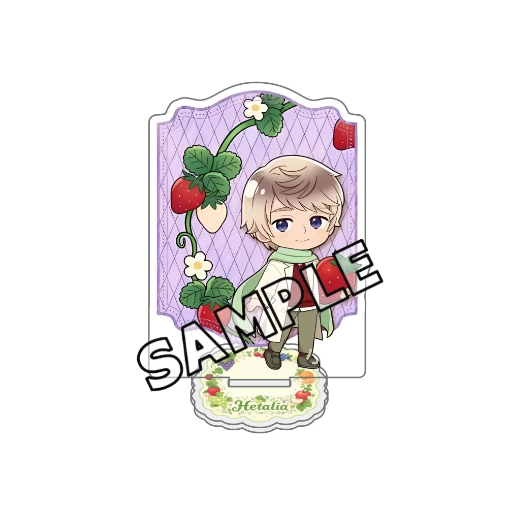 NEW Anime Hetalia World★Sr HD Printed Tabletop Decorations Exquisite keychai