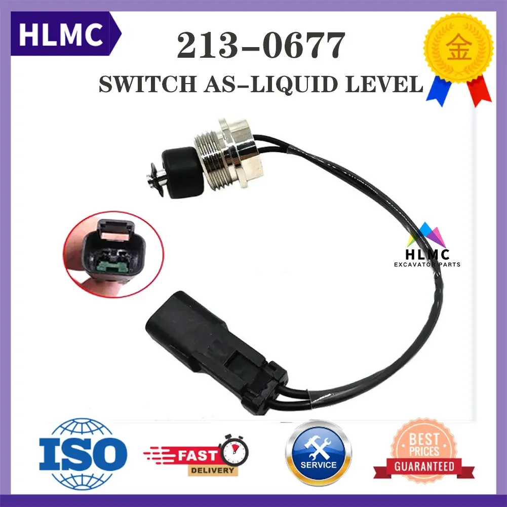 E320C E320D Excavator Liquid Level Switch Sensor 213-0677 Oil Pressure Sensor 2130677 For E312CL E312D E312EL E313D