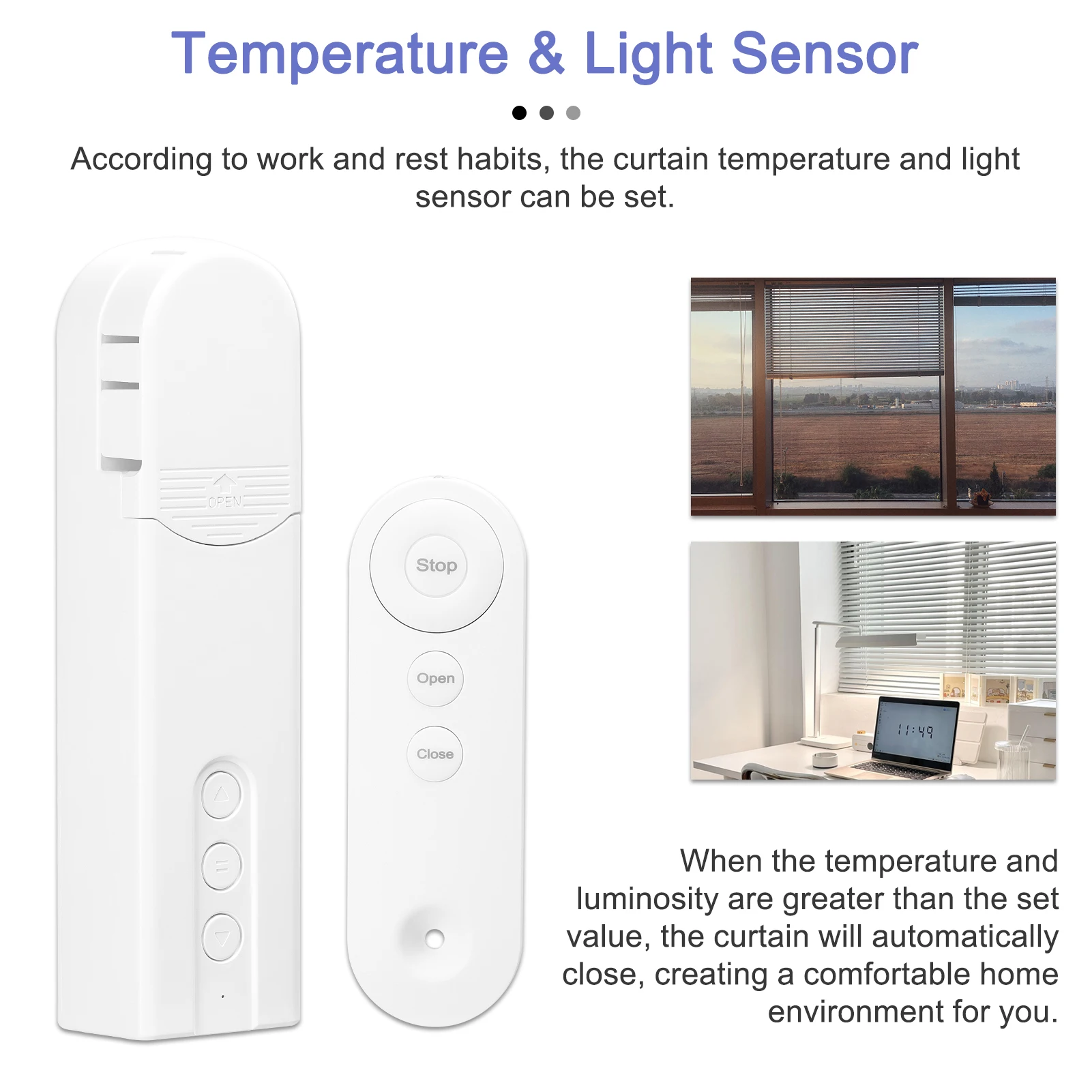 Tuya WIFI Smart Pull Bead Curtain Motor Chain Roller Blinds Pull Bead Curtain Motor System For Alexa Google Home Voice Control