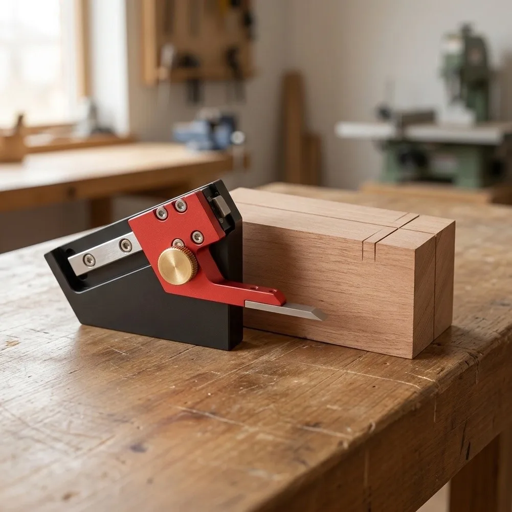 For Mini Rail Compatible Half Line Gauge for Precise Centering in For DIY Woodworking Carpentry and Joinery Work