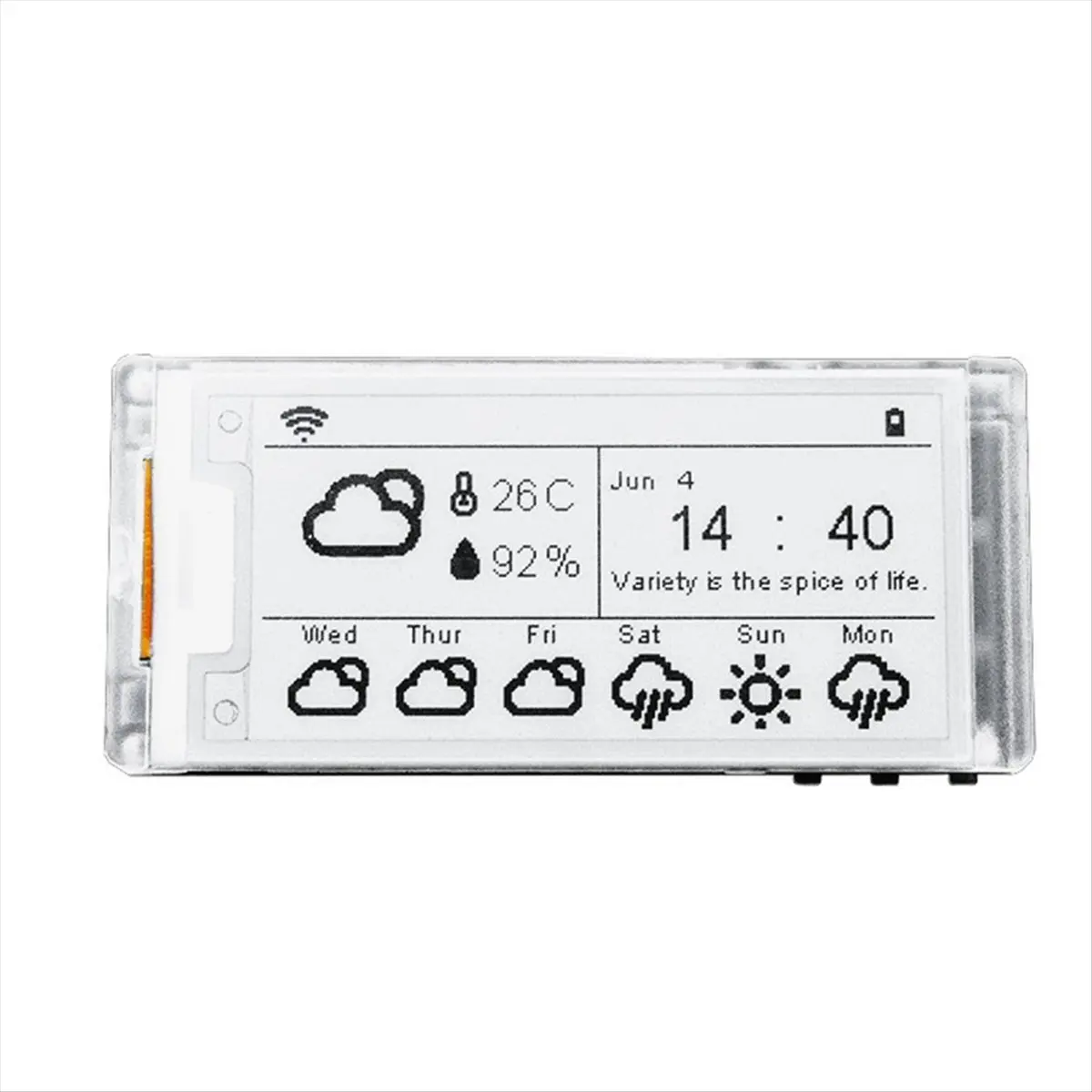 [N82R] 868mhz Vision Master E213 Meshtastic 2.13 Inch Black White LoRa E-Paper Monit