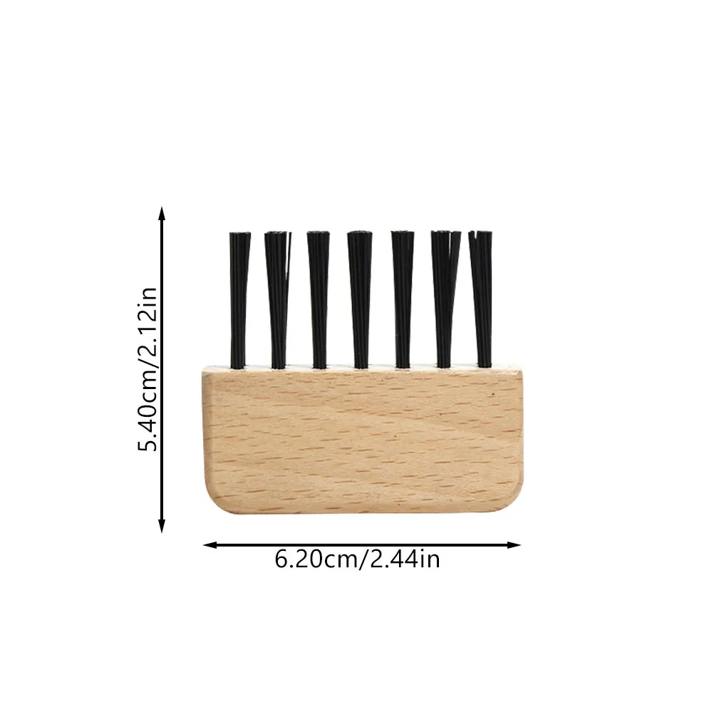 4 個エアバッグコームクリーナー多機能木製ヘアブラシリムーバー使いやすいコームクリーニングツールヘアブラシクリーナー