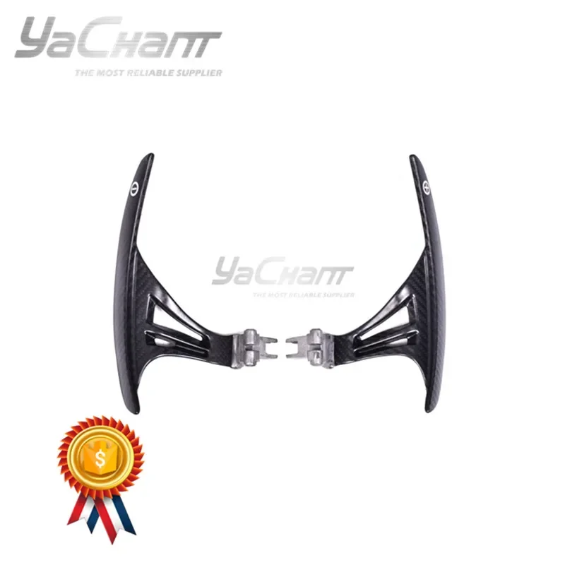 Carbon Fiber Glass Steering Wheel Shift Paddle for 2008-2016 R35 GTR CBA DBA EBA Lengthened Shift Fit USA Shipped