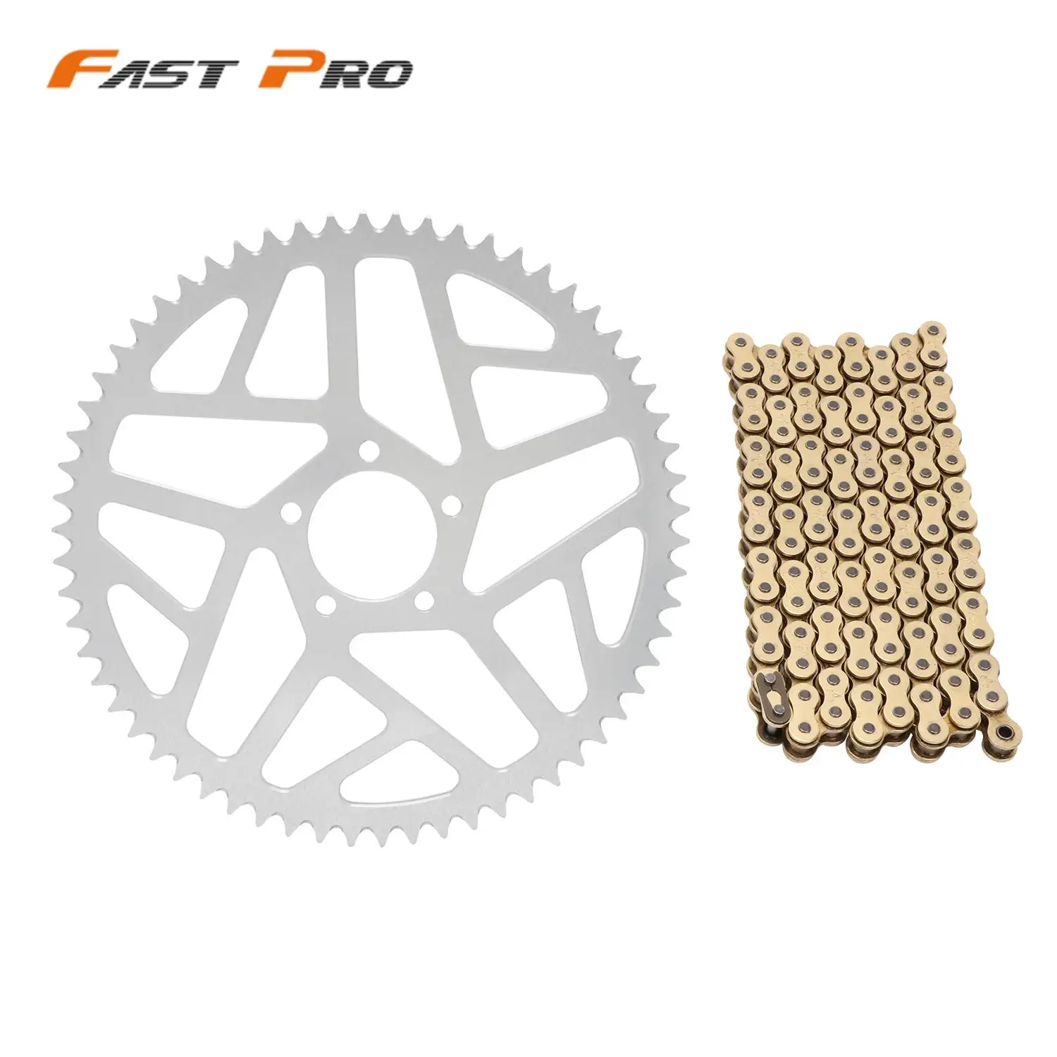 Motorcycle 7075 Aluminum 58T 62T Sprocket 106 112 120 Chain Set Kits For Sur-Ron Light Bee For Segway Off-Road Electric Vehicle