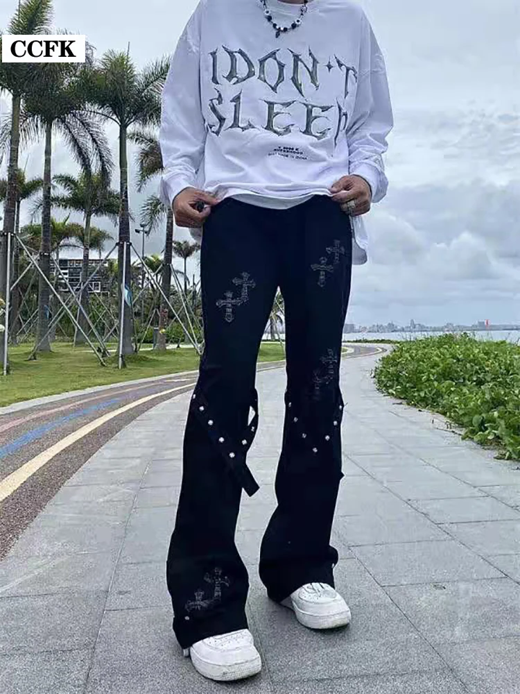 Y2k Grunge Jeans Women Gothic Streetwear Autumn Female
