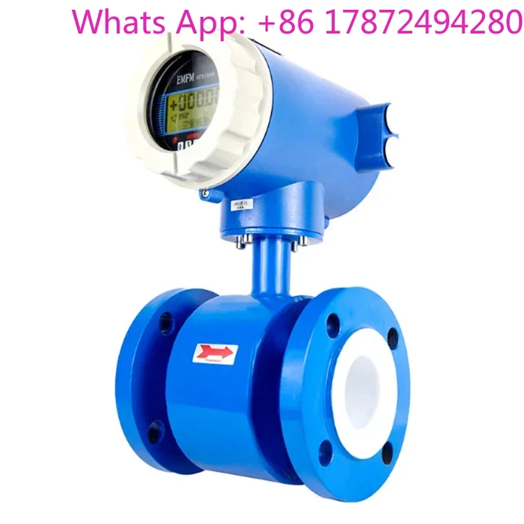 Low Price Digital Magnetic Flowmeter 2025 Hot Sale Electromagnetic Water Liquid Flow Meter