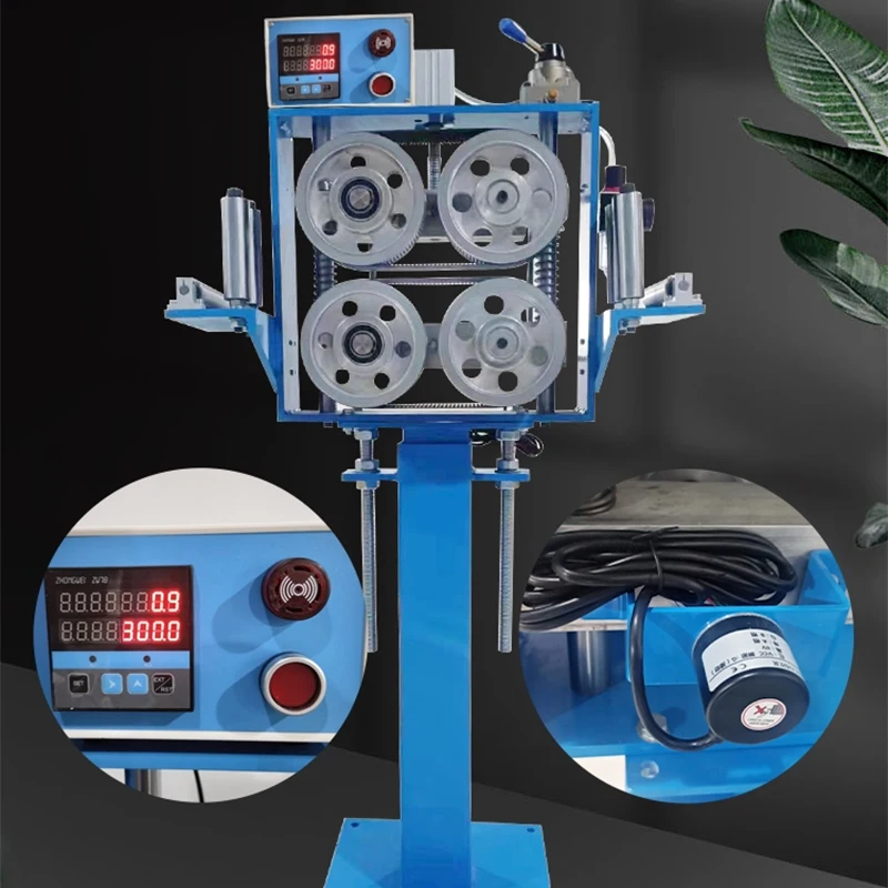 Crawler type meter counter, high precision wire and cable counter, wire rope cylinder meter counter, belt length detection