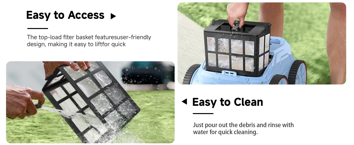 pool vacuum above ground