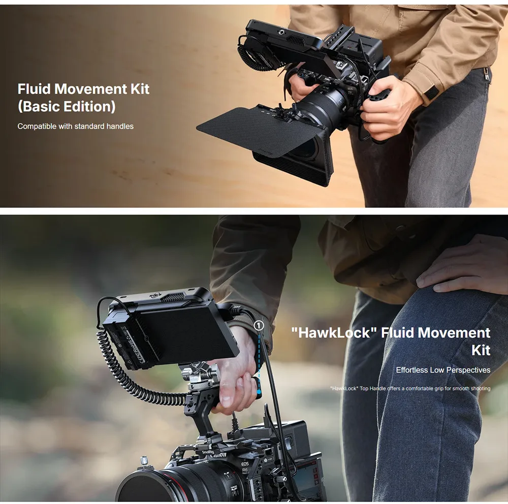 SmallRig R6 Mark III / R6Mark II Basic Cage Kit für Canon EOS R6 Mark III / R6Mark II mit Kabelklemme und Top-Griff 5956 – Detail 4