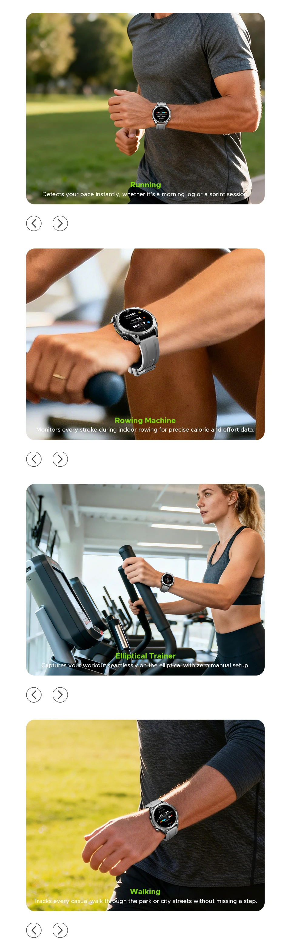 DOOGEE ANYWISE W1 Lite Smartwatch 5ATM Wasserdicht 1,43'' Bildschirm 178 Sportmodi 24-Stunden-Gesundheitsüberwachung Erinnerungsfunktion – Detail 6