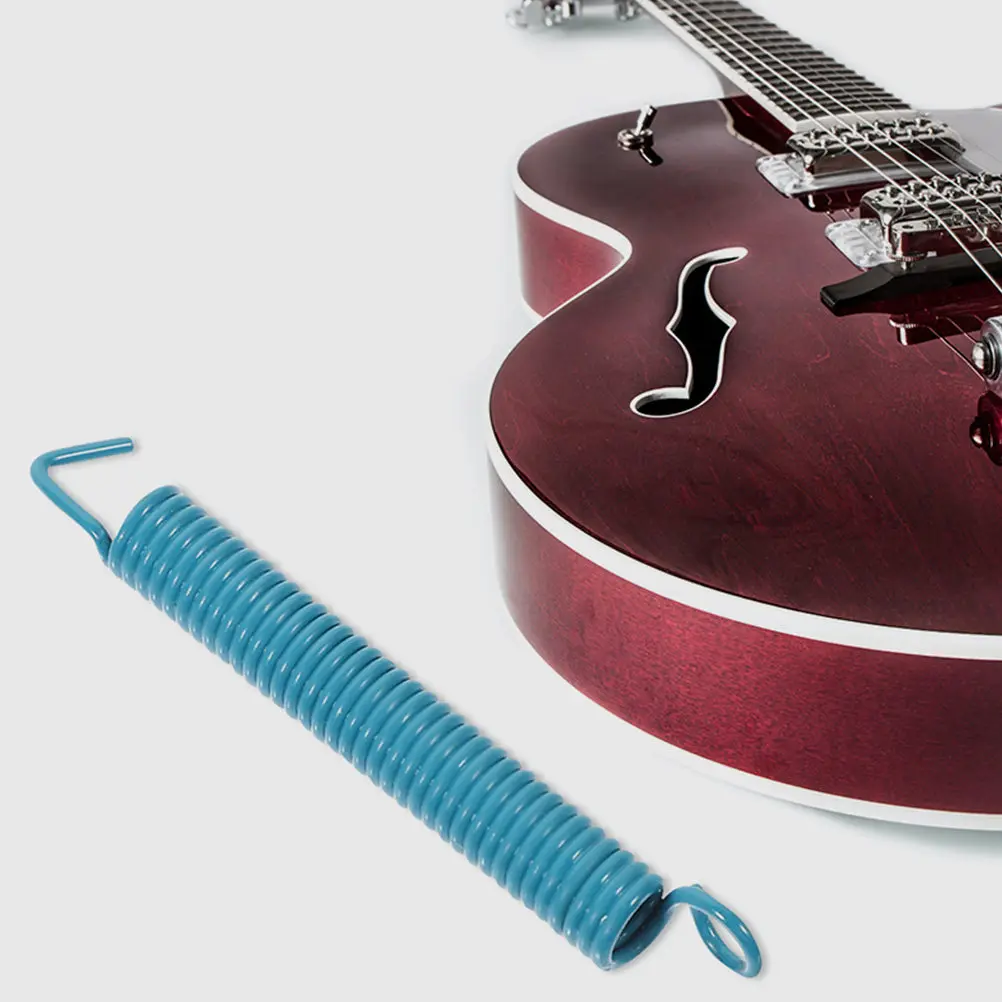 

6Pcs Guitar Tremolo Springs Electric Guitar Bridge Extension Springs Metal Replacement Parts Vibrato Effect for Electric Guitars
