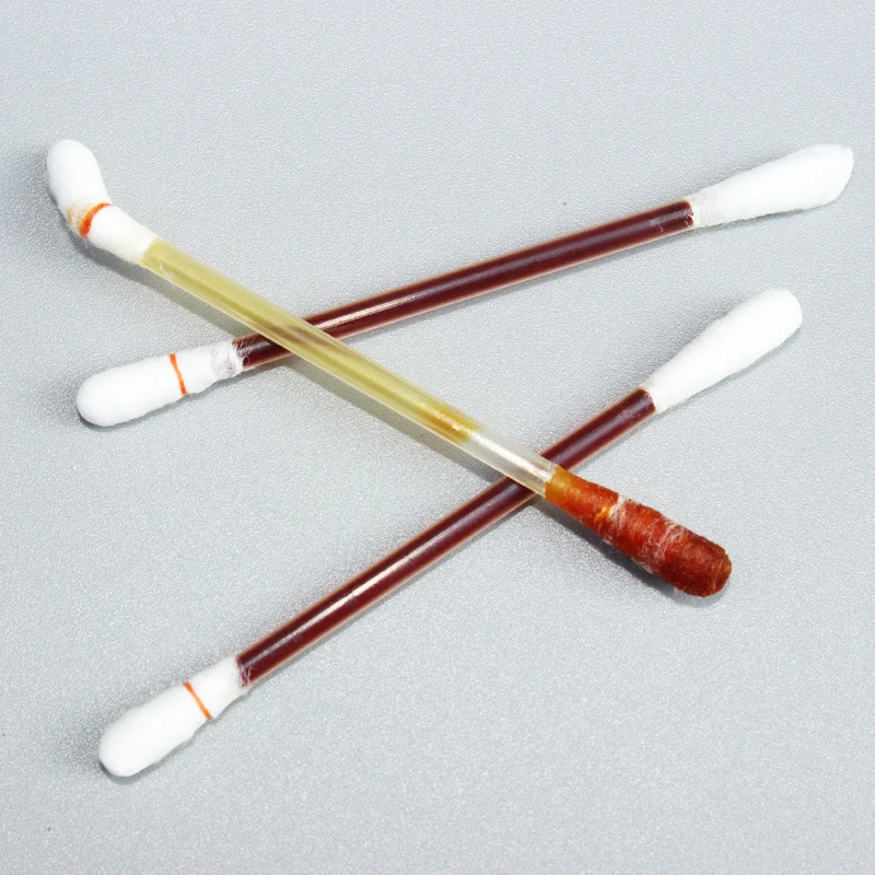 Disposable Medical Iodine Cotton Stick Iodine Disinfected Cotton Swab Cleaning Care Wound Cotton Swabs Aid First Aid Kit Supplie