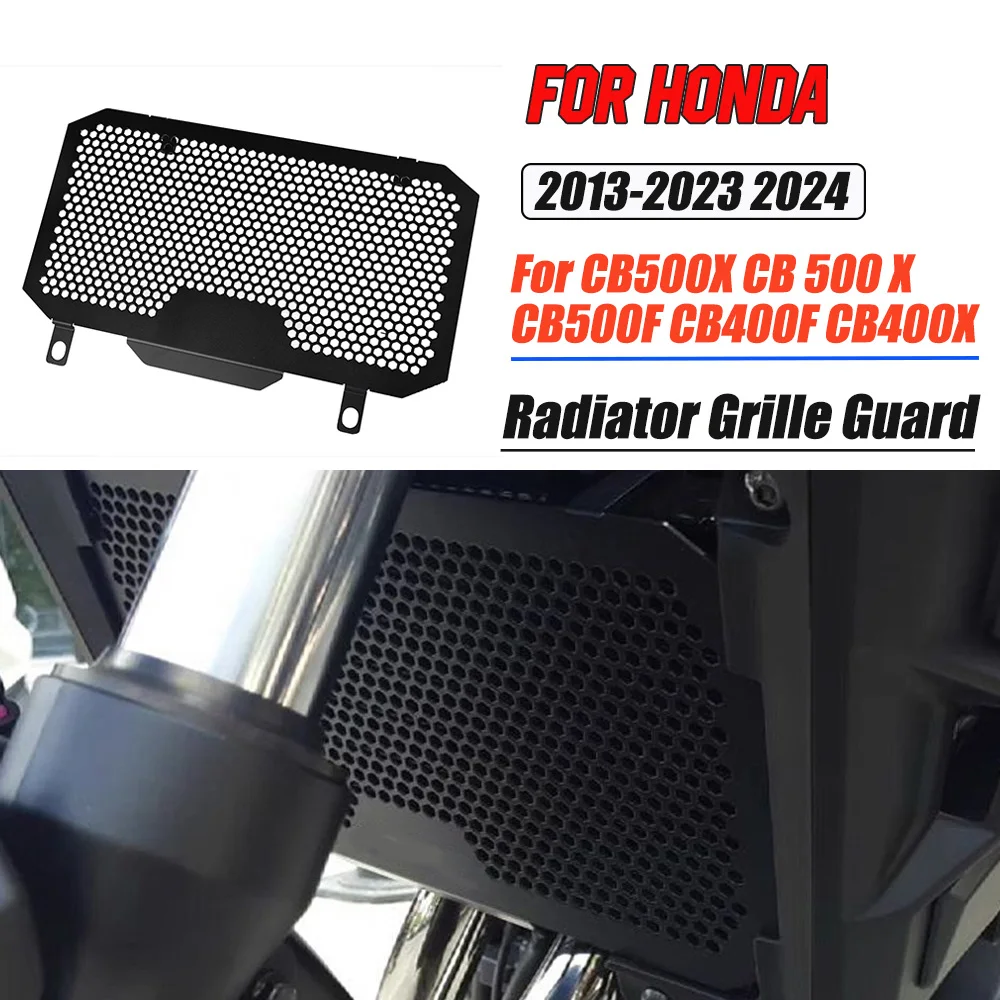 

Motocycle Radiator Grille Cover Water Tank Guard Protection For HONDA CB500X CB 500 X CB500F CB400F CB400X 2013- 2022 2023 2024