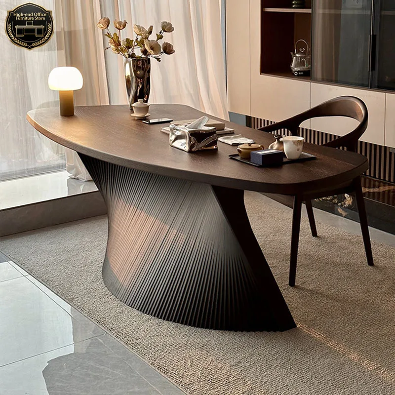 Crafts Reception Office Desk Aesthetic Decoration Executive Office Desk Minimalist Computer Escritorio Oficina Trendy Furniture