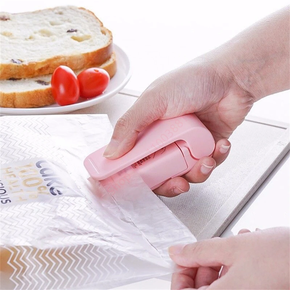 Mini Portable Plastic Package Sealer Heat Bags Sealing Machine Food Packaging Thermal Closure Pruning Kitchen Accessories Gadget