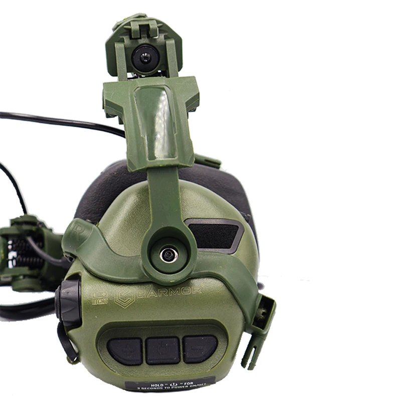 Tactical Headphone Stand, Helmet Rail Adapter, Helmet Rail Mounting Base, ARC Helmet Accessories