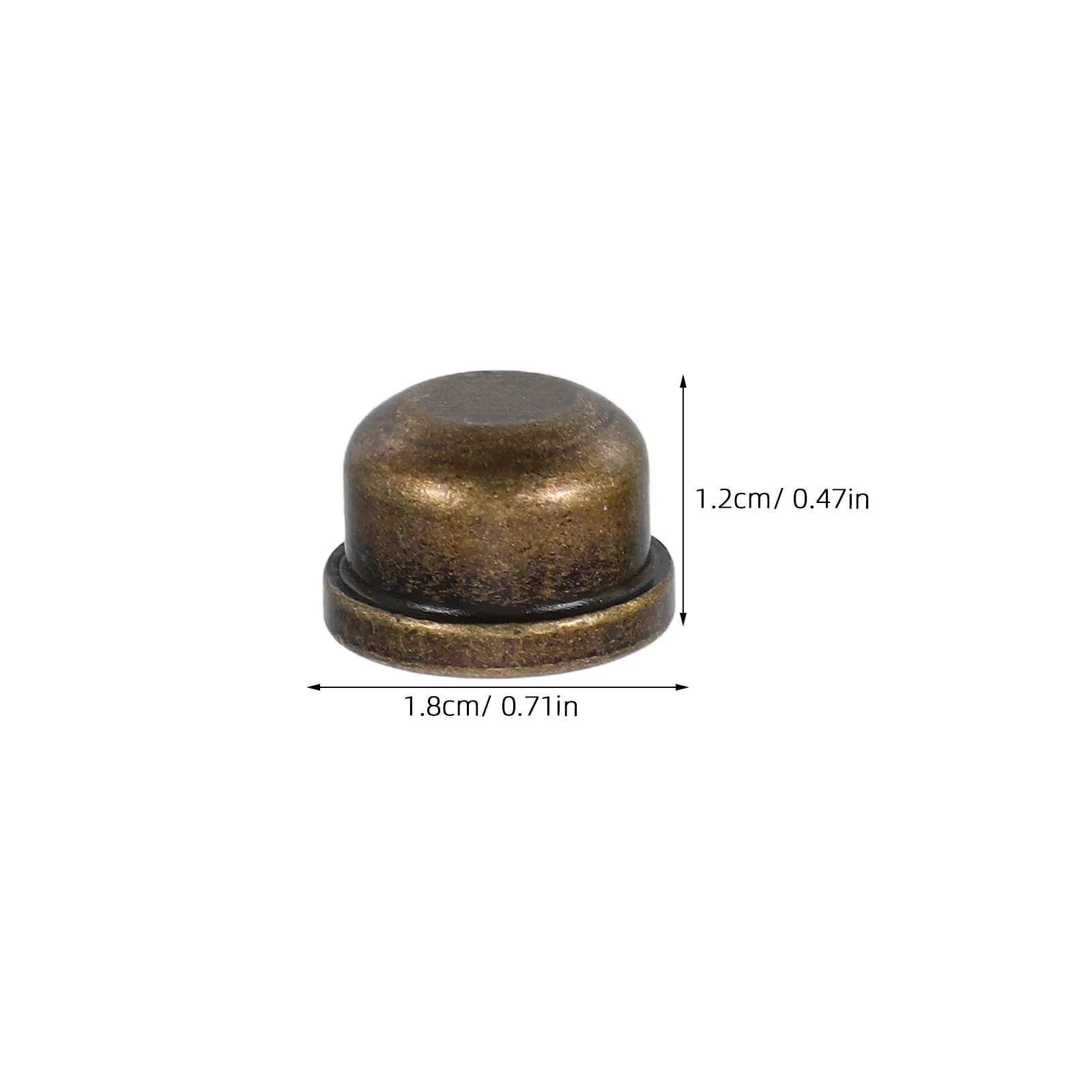 8Pcs Lamp Finial Caps Decorative Metal Knob Replacement for Table Floor Lamp Shade Hardware Accessories Light Bracket Fittings