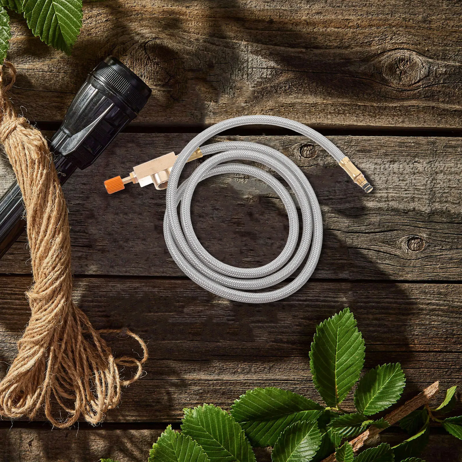 

Удлинительный гибкий шланг-адаптер для газовых баллонов, легкий, для походных плит, каминов и газового оборудования