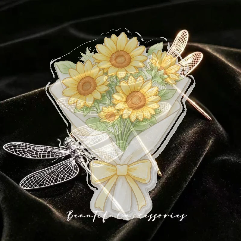 Metal Cicada Figurine Hollow Wing Metal Craft Ornament Mini Desktop Statue Fairy Garden Home Decor Art Collectible Party Gifts