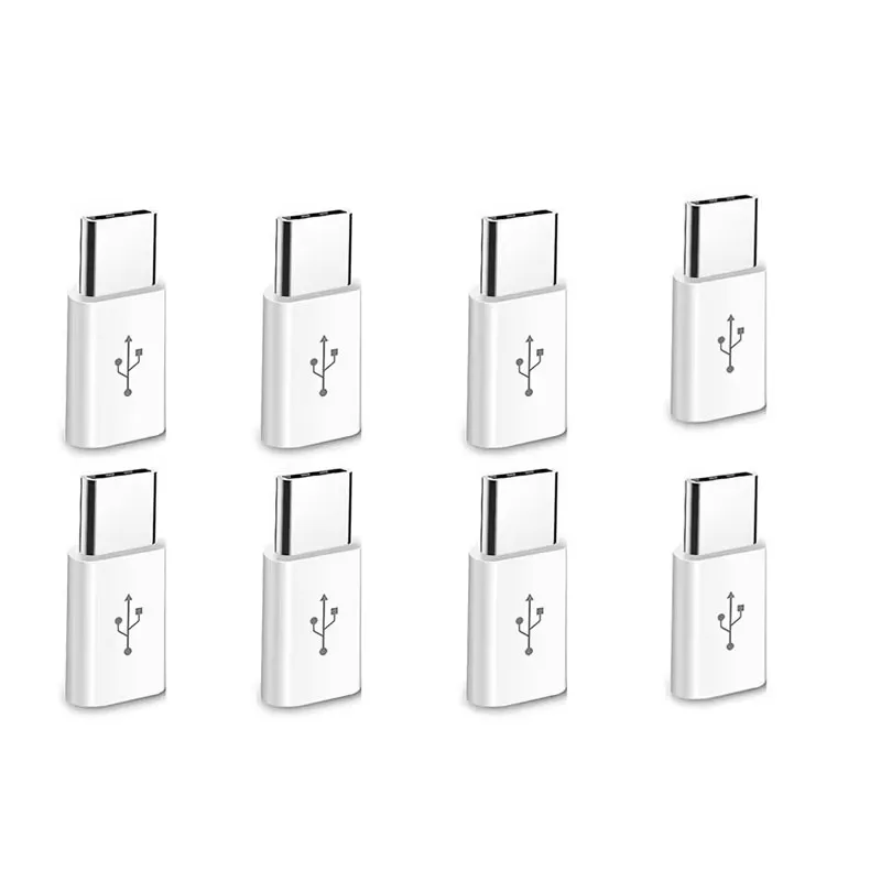 1/3/6PCS Micro USB To Type C Adapter Converter For Android Phone Charger Cable Charging Compatible With Honor Xiaomi Redmi