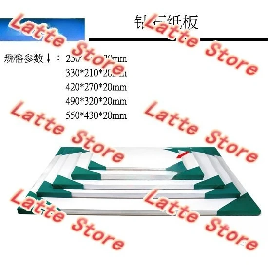 Gemstone Grading Card & Color Comparison Chart, 5 Sizes Optional Professional Jewel Appraisal Inspection Tool