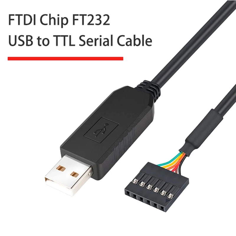 6Pin FTDI FT232 USB 2.0 Naar TTL 5V 3.3V Downloaden Debug Kabel Adapter Module Voor Arduino