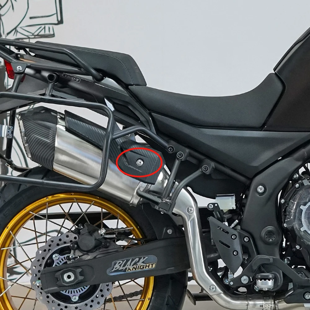 VOGE DS525X SD625X 525 625 dsx 525DSX 625DSX 2023 2024 2025 2026 CNCアルミ製バイク排気側装飾トリムカバー