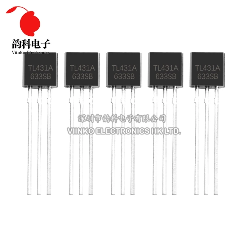 100pcs TL431A TL431 2SA1015 2SC1815 2SA733 2SC945 2SA1266 2SC3198 2SA970 2SC2240 2SC1008 2SC3355 C2240 TO-92 Transistor TO92