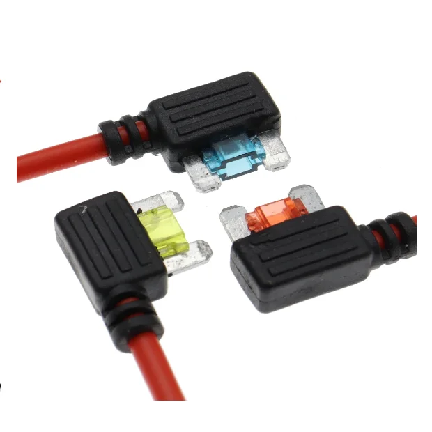 12V-24V 5A 10A 15A 20A Car Fuse Holder Additional Circuit Adaptor Mini Micro Standard Blade Fuse Simple Safety Device
